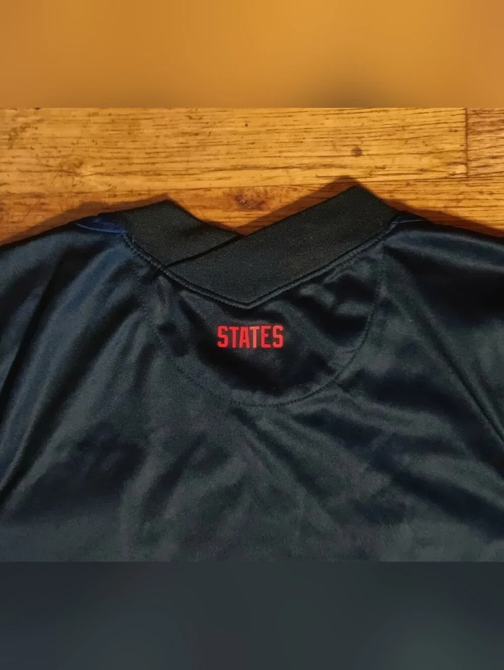 Nike USA Soccer Women’s 2020 Breathe Stadium Away Jersey Blue Camo Large - Picture 7 of 7